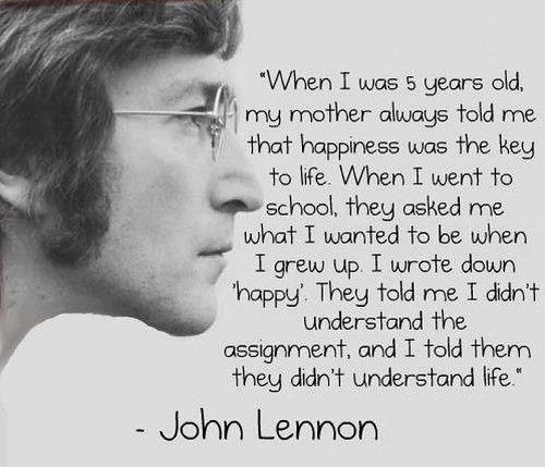 John Lennon ~ When I was 5
