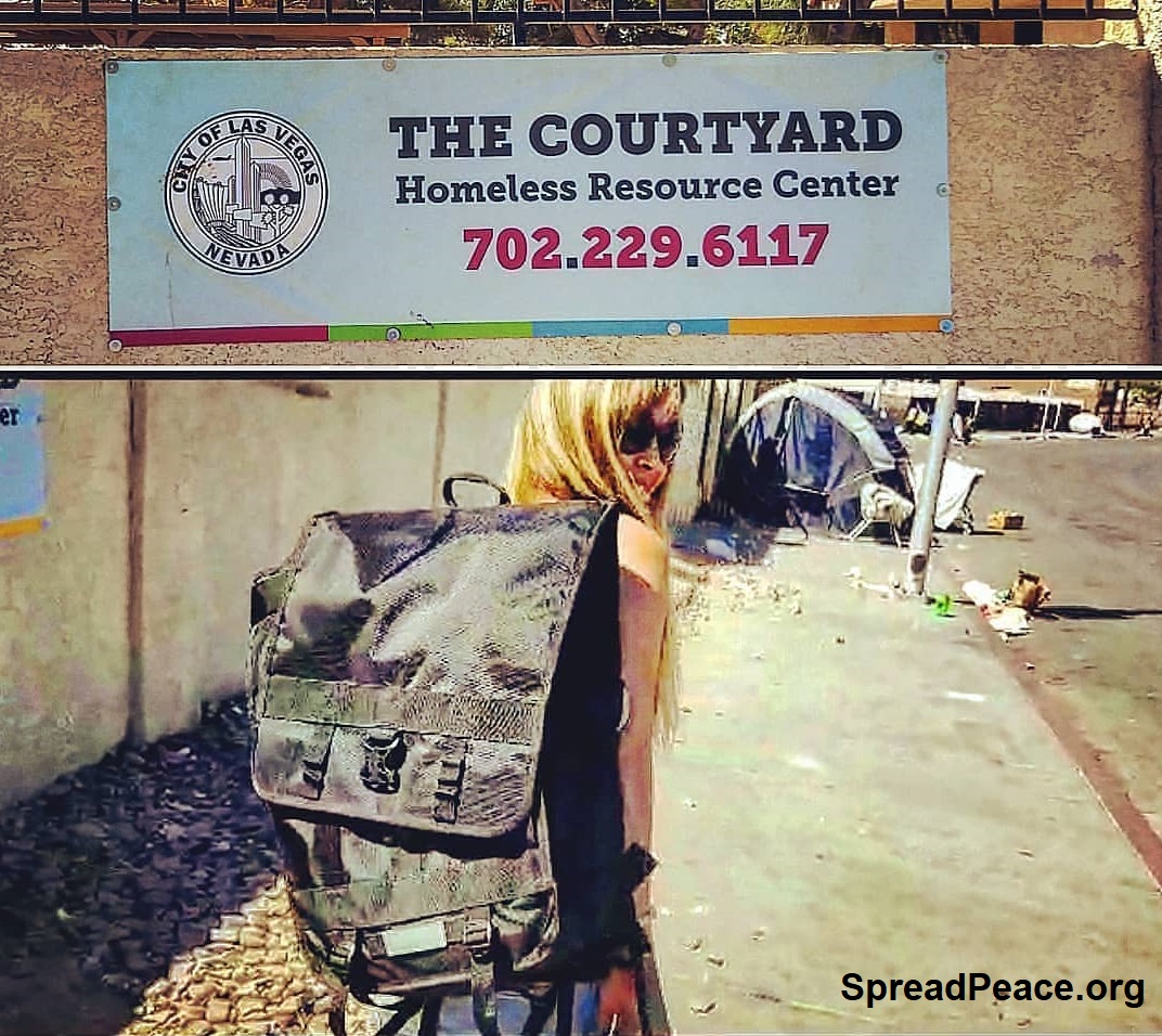 The Courtyard Homeless Center in Las Vegas